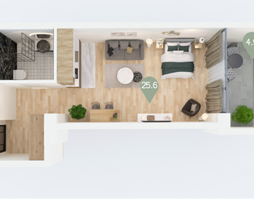 For sale 1 room flat