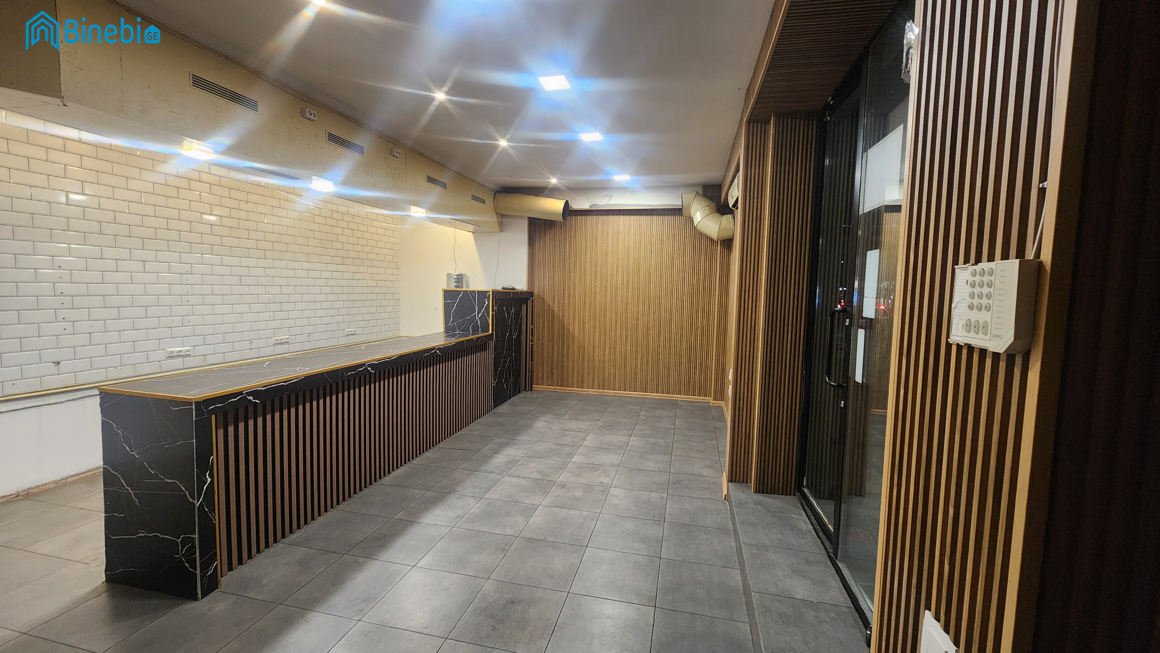 ქირავდება 41 მ² კომერციული ფართი, თბილისი, საბურთალო, პეკინი N6ა