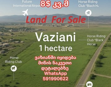 იყიდება 10000 მ² მიწის ნაკვეთი