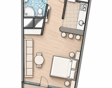 For sale Studio type flat