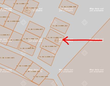 For sale 604 m² land