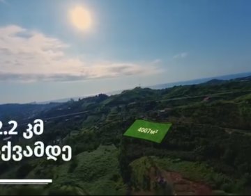 იყიდება 4007 მ² მიწის ნაკვეთი
