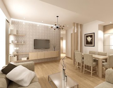 For daily rent 2 room flat